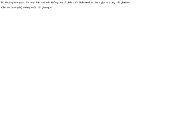 Screenshot of halazy.com