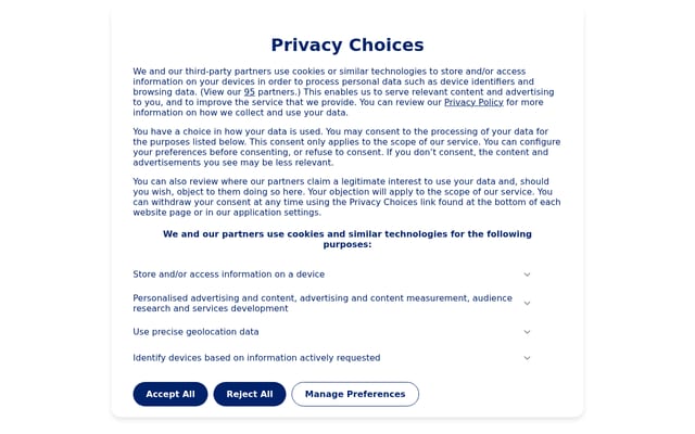 Screenshot of nrn.com