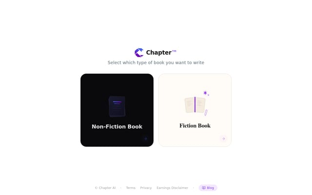 Screenshot of chapter.pub