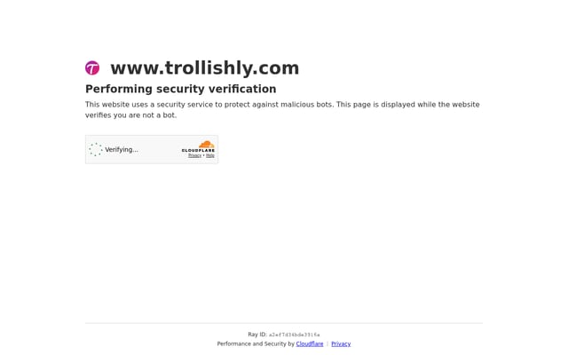 Screenshot of trollishly.com