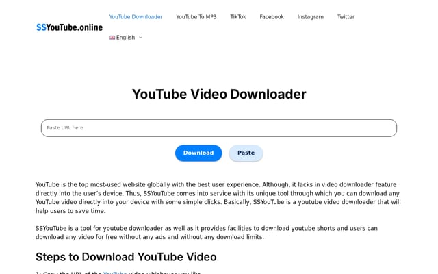 Screenshot of ssyou.online