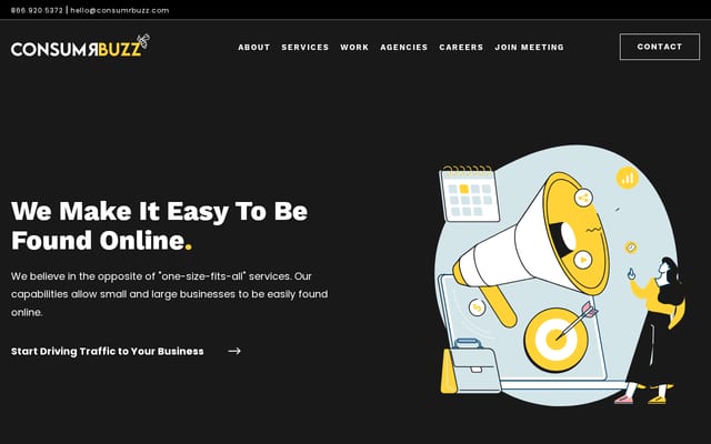 Screenshot of consumrbuzz.com