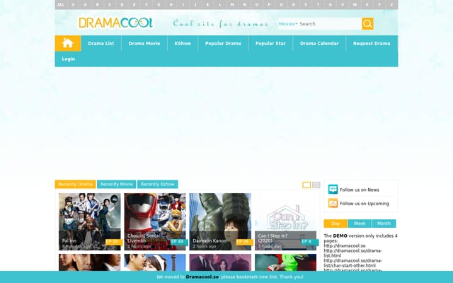 Screenshot of dramacool.so