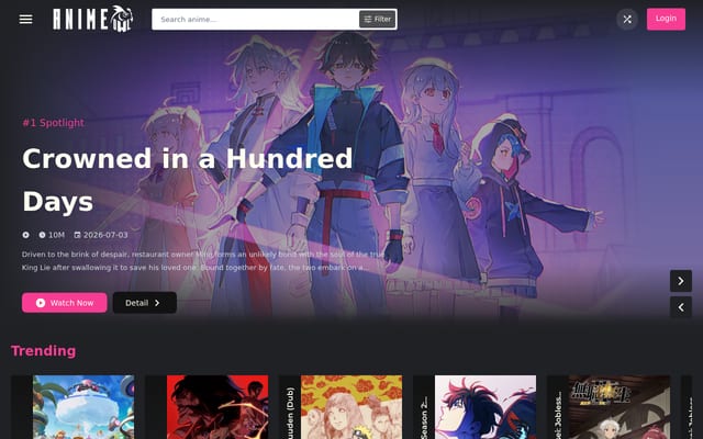 Screenshot of animeowl-to.lol
