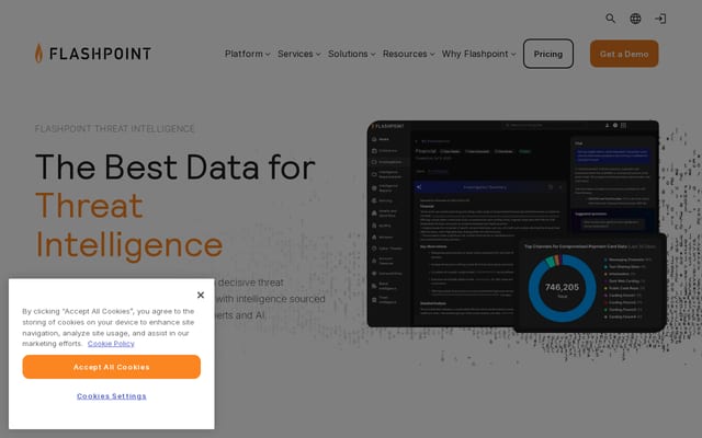 Screenshot of flashpoint.io