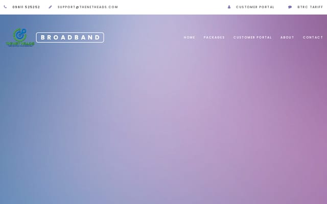 Screenshot of thenetheads.com