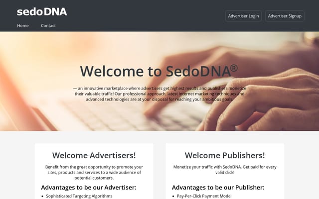 Screenshot of sedodna.com