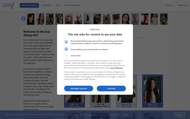 Screenshot of duo.in.ua