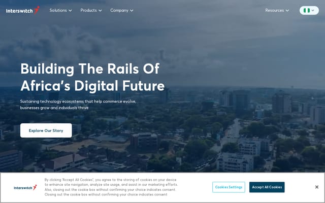 Screenshot of vanso.com