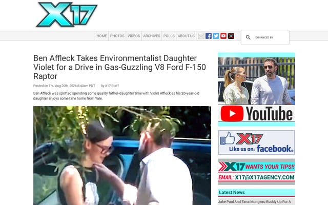 Screenshot of x17online.com