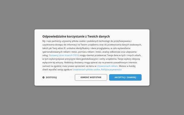 Screenshot of lento.pl