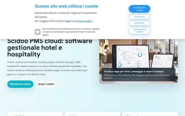 Screenshot of scidoo.com