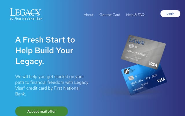 Screenshot of firstnationalcc.com