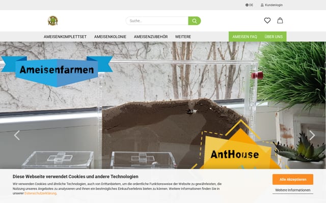 Screenshot of antdealer.com