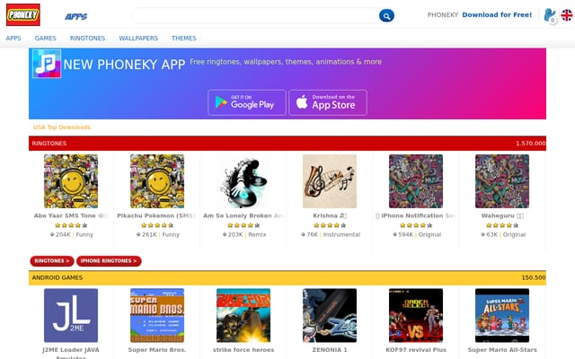 Screenshot of downloadwap.com