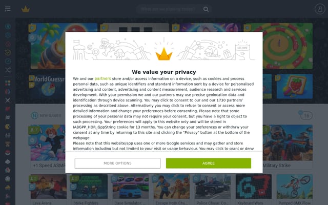 Screenshot of miniplay.com