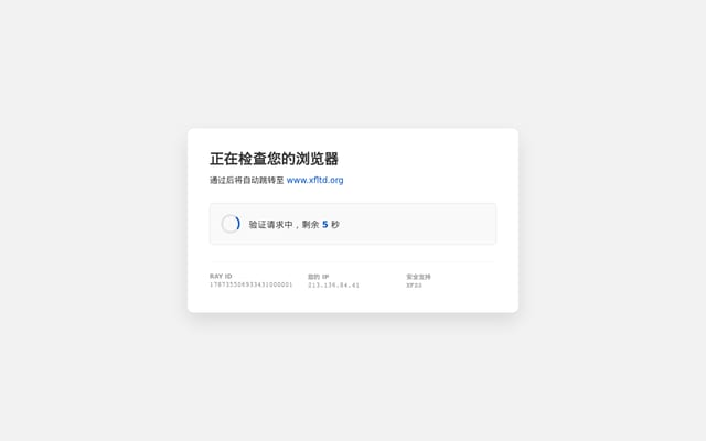 Screenshot of xftld.org