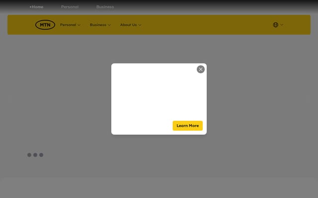 Screenshot of mtn.sd