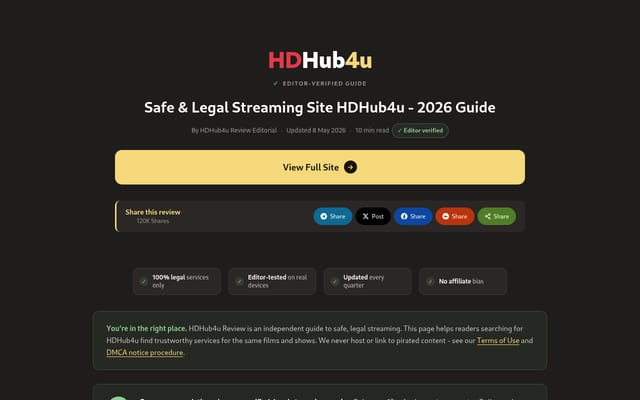 Screenshot of hdhub4u.wiki