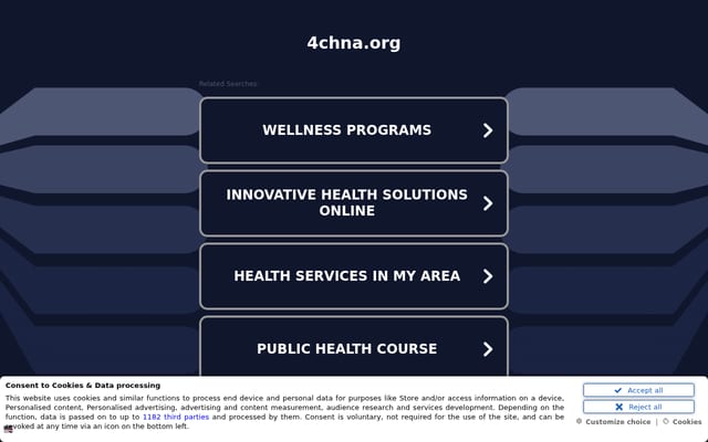 Screenshot of 4chna.org