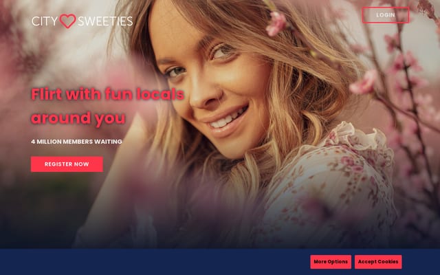 Screenshot of citysweeties.com