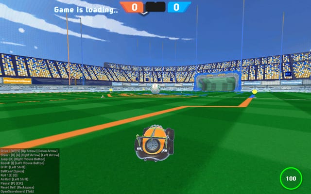 Screenshot of rocketgoal.io