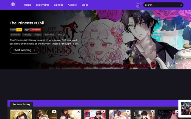 Screenshot of arenascan.com
