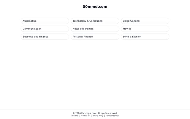 Screenshot of 00mmd.com