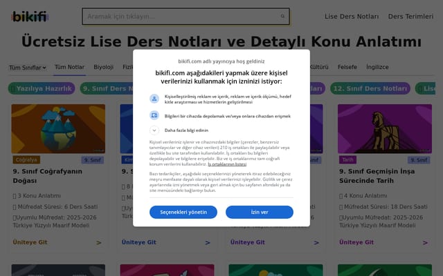 Screenshot of bikifi.com