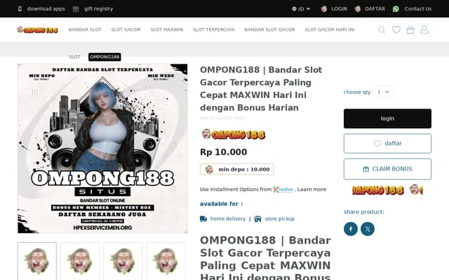 Screenshot of hpexservicemen.org