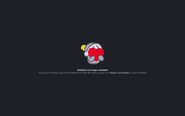 Screenshot of guilded.gg