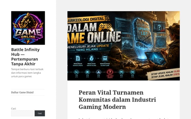 Screenshot of desawarsattaking.com