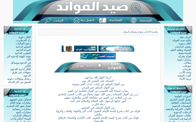 Screenshot of saaid.org