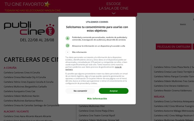 Screenshot of publicine.net