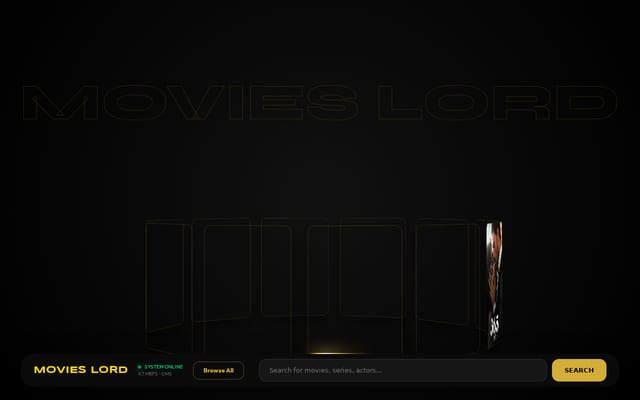 Screenshot of movieslord.com