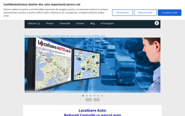 Screenshot of localizaregratis.ro