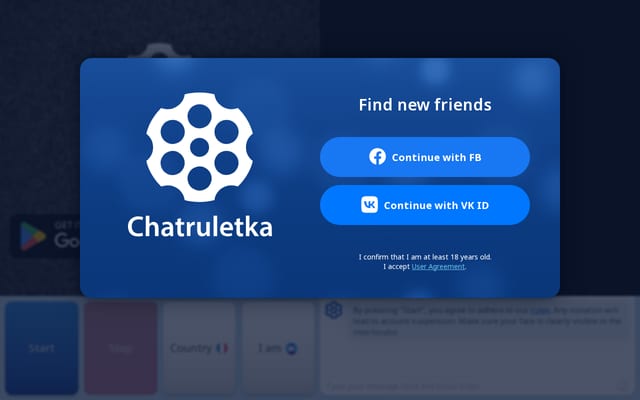 Screenshot of videochatru.com