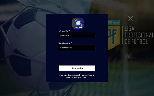 Screenshot of andentv.net