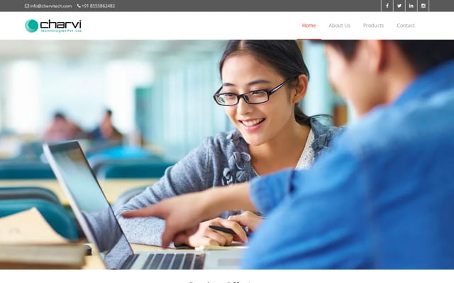 Screenshot of charvitech.com