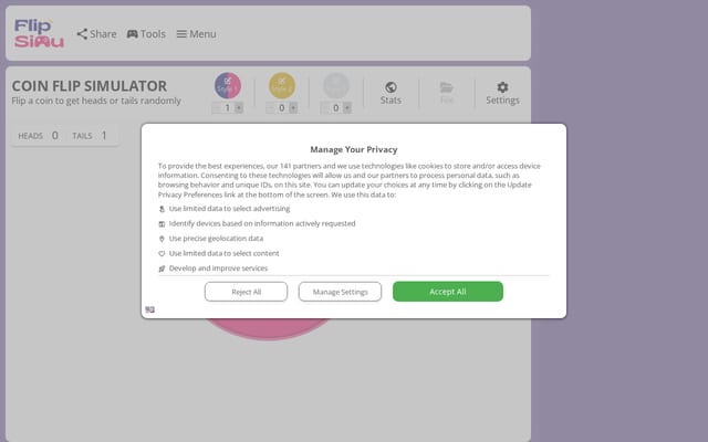 Screenshot of flipsimu.com