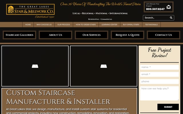 Screenshot of stair.com