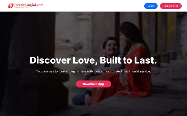 Screenshot of jeevansangini.com