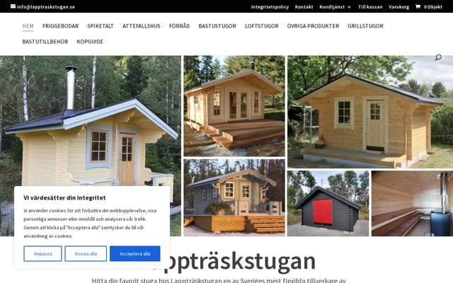 Screenshot of lapptraskstugan.se