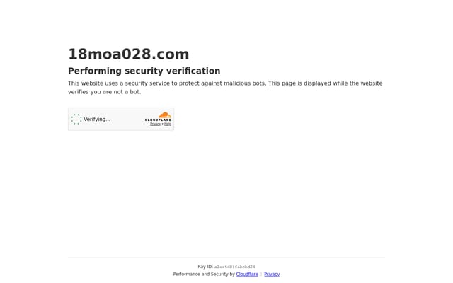 Screenshot of 18moa021.com