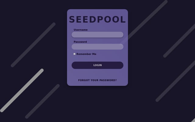 Screenshot of seedpool.org
