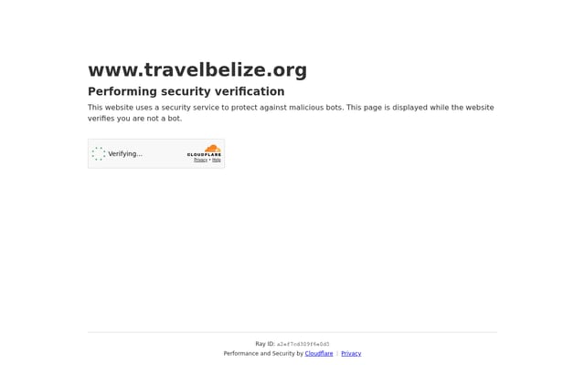 Screenshot of travelbelize.org