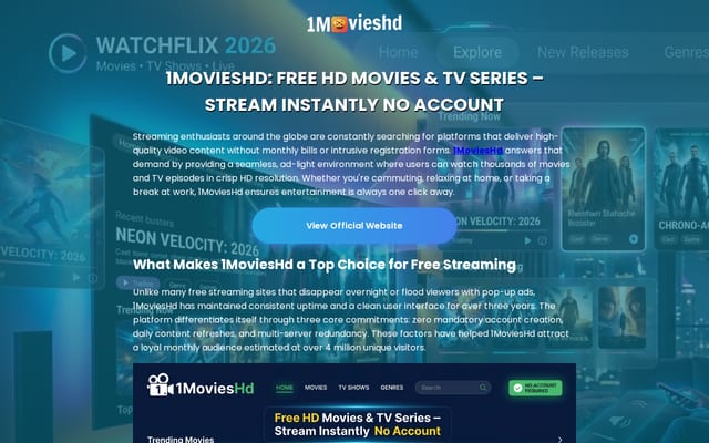 Screenshot of 1movieshd-official.site