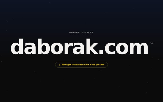 Screenshot of batiav.com