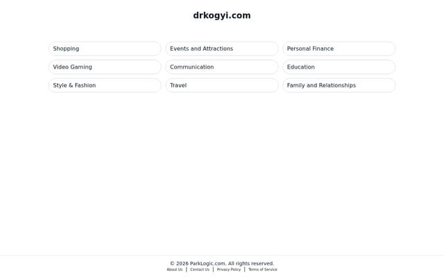 Screenshot of drkogyi.com