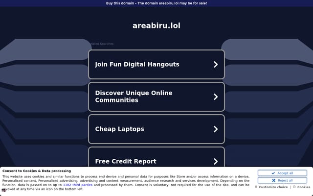 Screenshot of areabiru.lol
